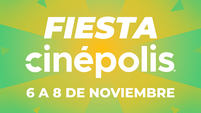 ¡Fiesta Cinépolis! Consigue boletos por 35 pesos y 50% de descuento en dulcería noticias imagen