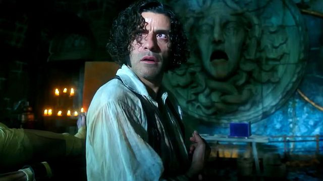 7 imágenes detrás de cámaras de Oscar Isaac transformándose en Victor Frankenstein noticias imagen