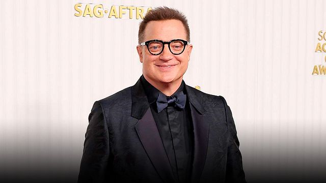 'The Whale': Brendan Fraser repartió dulces en red carpet de los SAG 2023 noticias imagen