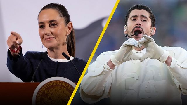 Bad Bunny llega a La Mañanera: Claudia Sheinbaum celebra a Benito por su mensaje de unión en el Super Bowl noticias imagen