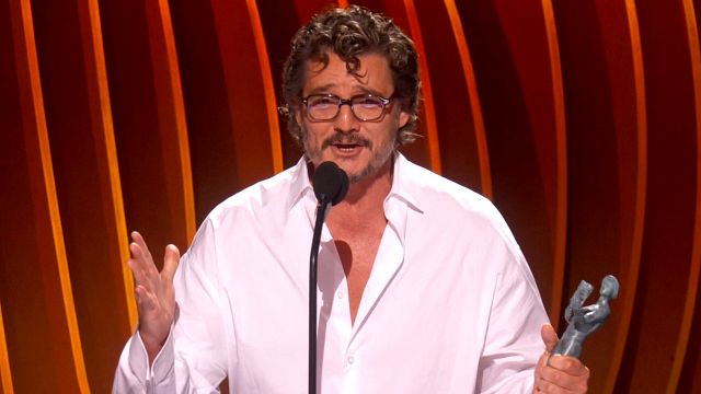 "Estoy ebrio y no recuerdo sus nombres": así reaccionó Pedro Pascal tras ganar en los SAG 2024