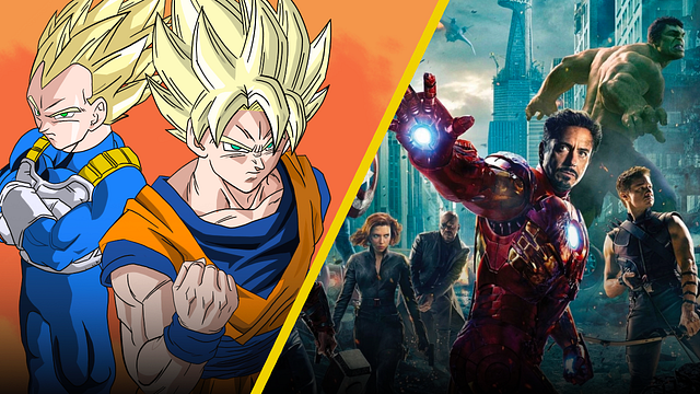 Goku y Vegeta se unen a los Avengers en épicas ilustraciones noticias imagen
