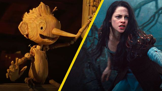 'Pinocho' de Guillermo del Toro, 'Blancanieves y el cazador' y las mejores reinvenciones de cuentos de hadas