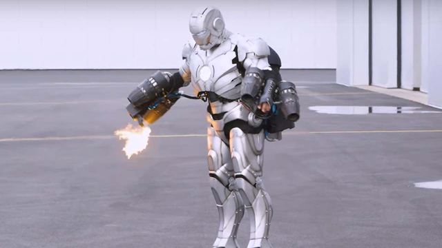 Construyen traje de Iron Man que vuela de verdad