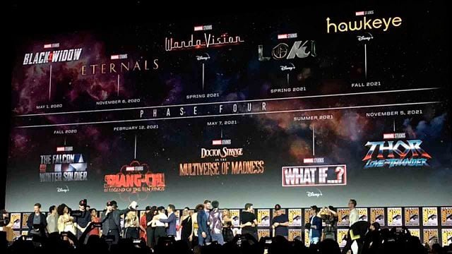 Comic Con 2019: Estas son las producciones que conforman la Fase 4 de Marvel noticias imagen