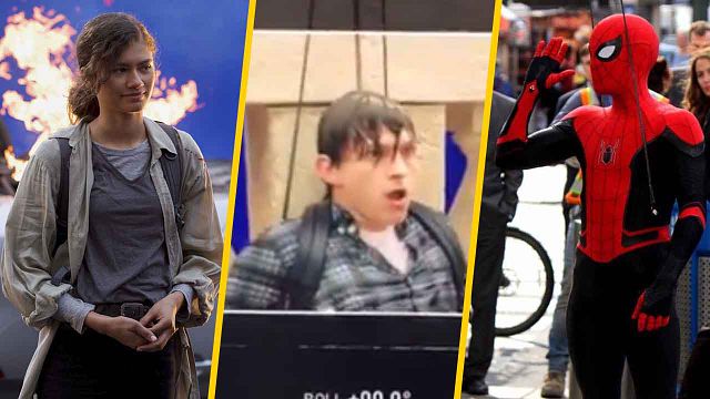 'Spider-Man: Lejos de casa': 12 imágenes engañosas detrás de cámara noticias imagen