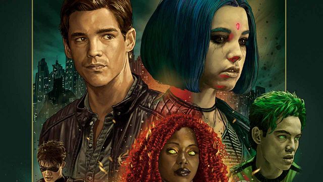 'Titans': Nueva imagen de Drew Van Acker como Aqualad.  noticias imagen