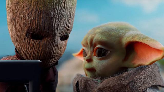 El video de Baby Yoda contra Baby Groot que se ha vuelto viral