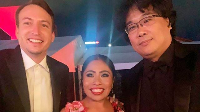 Bong Joon-ho festejó con Yalitza Aparicio sus victorias en los Oscar 2020 noticias imagen