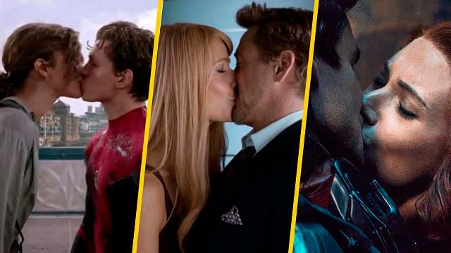 10 besos que se volvieron entrañables en las películas de Marvel noticias imagen