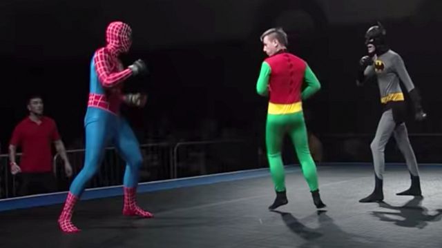 Spider-Man enfrenta a Batman y Robin en épico video cómico noticias imagen