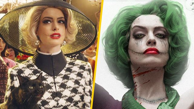 'Las brujas': Transforman a Anne Hathaway en Joker y luce espectacular