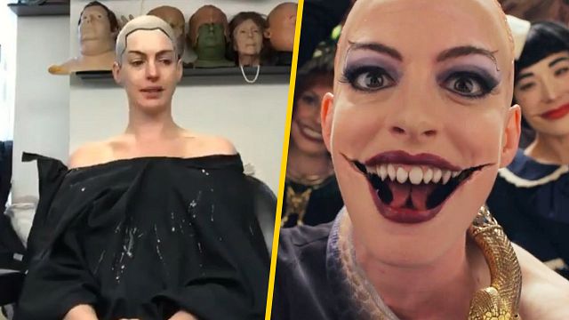 'Las brujas': Anne Hathaway y el video de su transformación para ser La Gran Bruja noticias imagen