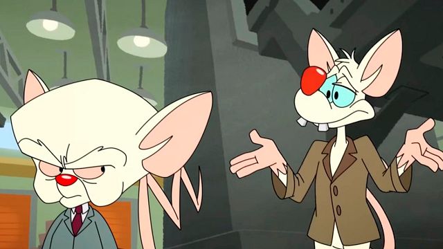 'Animaniacs': Primer vistazo a la nueva versión de Pinky y Cerebro, además de Yakko, Wakko y Dot  noticias imagen