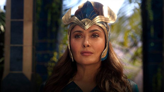 'Eternals': Salma Hayek confiesa que lloró cuando se probó el traje de Ajak noticias imagen