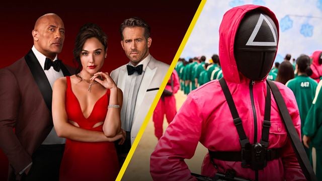'El juego del calamar', 'Red Notice' y otras producciones de Netflix que rompieron impresionantes récords en 2021