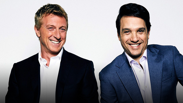 Ralph Macchio y William Zabka aparecieron en un episodio de 'How I Met Your Mother'