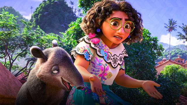 Esta niña odió la versión de "No se habla de Bruno" de Luis Fonsi en los Oscar 2022 (se tiró al piso a llorar) noticias imagen