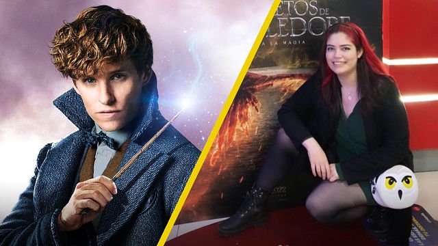 ¡Potterhead extrema! Fan mexicana logra que Eddie Redmayne le haga un tatuaje en la premiere de 'Animales Fantásticos 3' noticias imagen