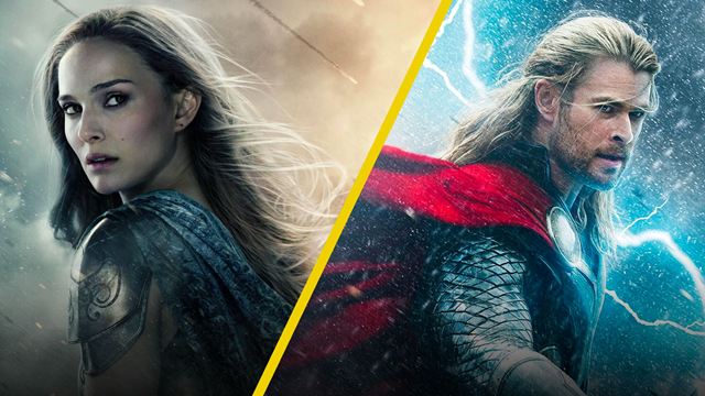 Nathalie Portman y Chris Hemsworth con poderes de rayo en nueva imagen de 'Thor: Love and Thunder'