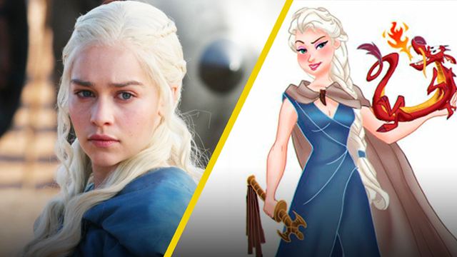 Así se verían Elsa, Ariel y otras princesas Disney en 'Game of Thrones'
