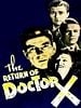 Cartel de The Return of Doctor X