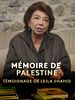 Cartel de Mémoires de Palestine