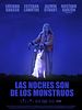 Cartel de Las noches son de los monstruos
