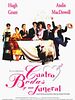 Cartel de Cuatro bodas y un funeral
