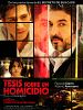 Cartel de Tesis sobre un homicidio
