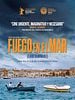 Cartel de Fuego en el mar