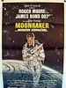 Cartel de 007: Moonraker