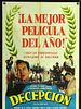 Cartel de Decepción