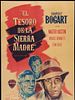 Cartel de El tesoro de la Sierra Madre
