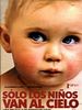 Cartel de Sólo los niños van al cielo