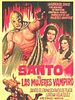 Cartel de Santo contra las mujeres vampiro