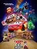 Cartel de Cars: Aventuras En El Camino
