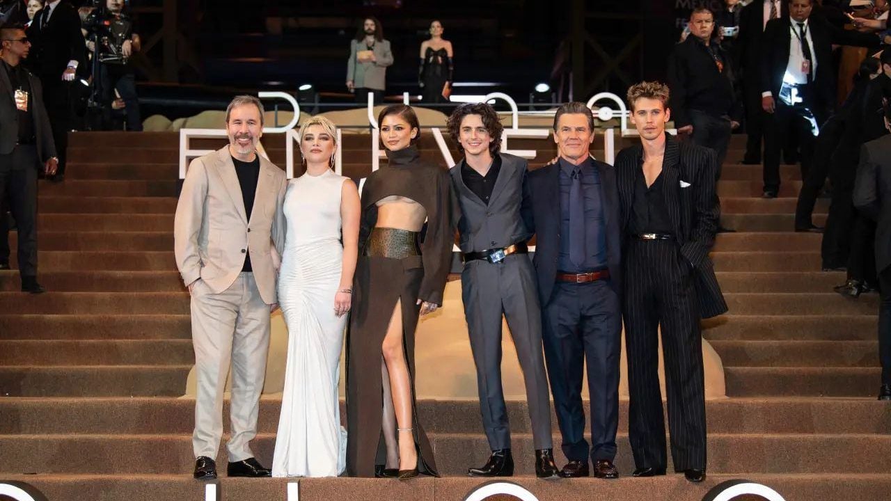 El elenco de 'Dune parte 2' en la Ciudad de México.
