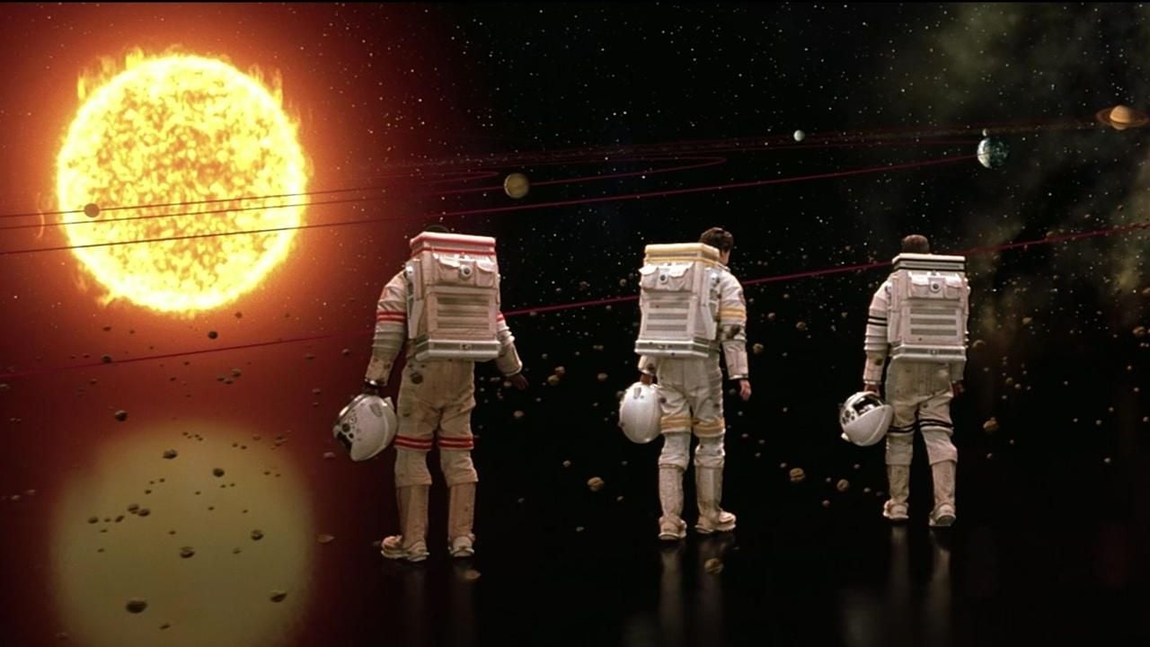 Imágenes de la película Misión a Marte.