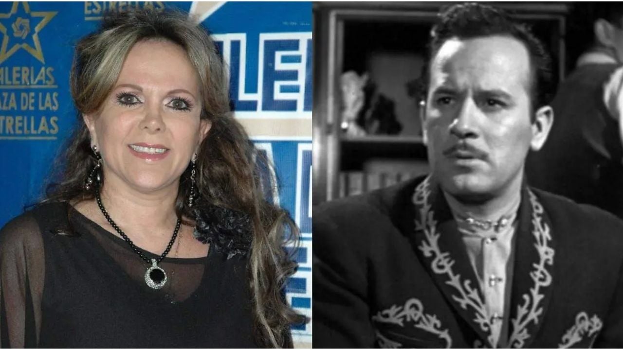 Lupita, hija de Pedro Infante.