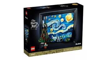 LEGO de Vincent Van Gogh La Noche Estrellada