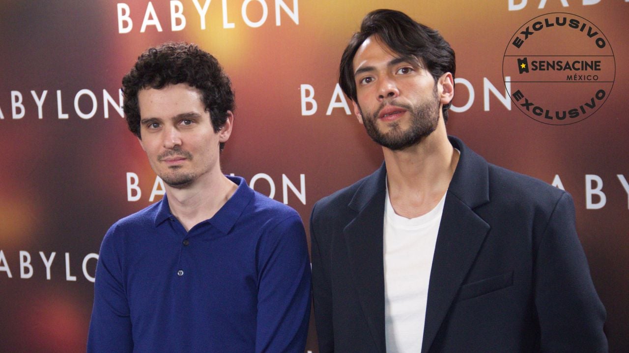 Chazelle y Calva presentan 'Babylon' en la Ciudad de México