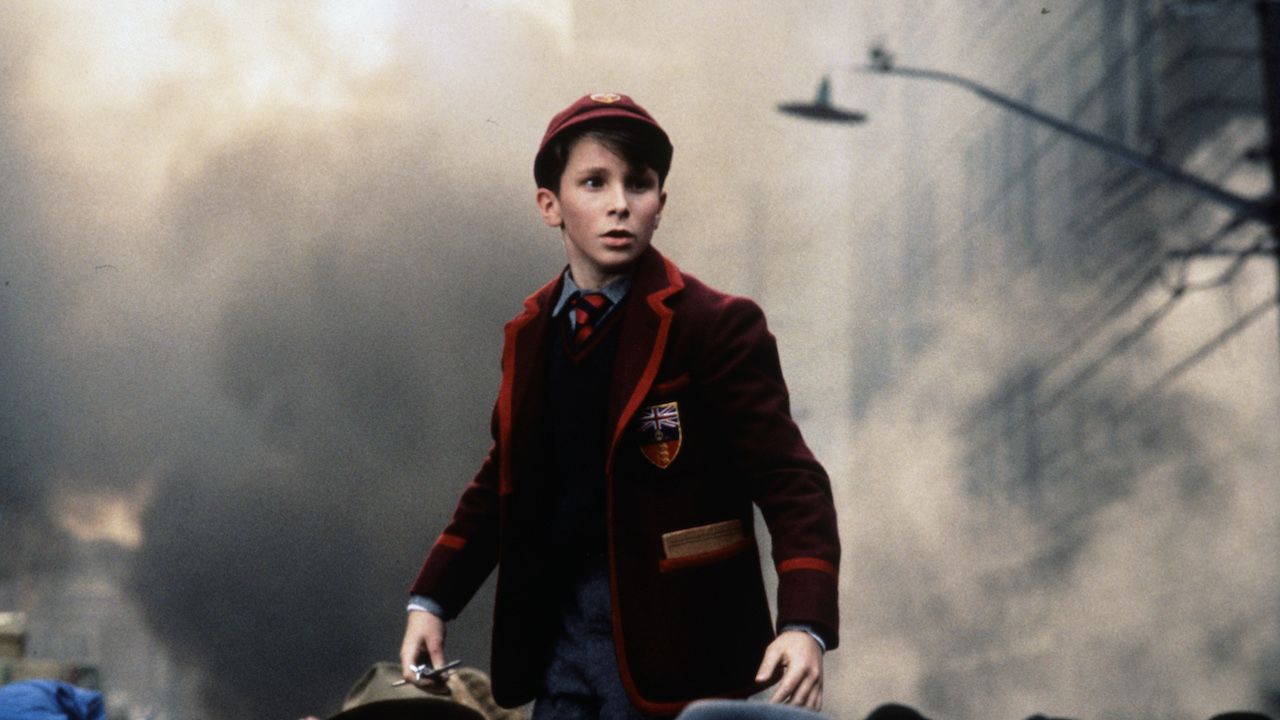 Christian Bale en 'El imperio del sol'.