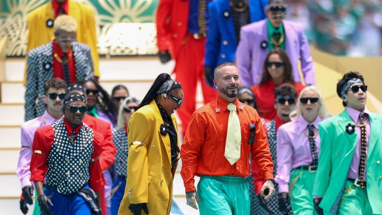 J Balvin en la inauguración del Mundial 2026.