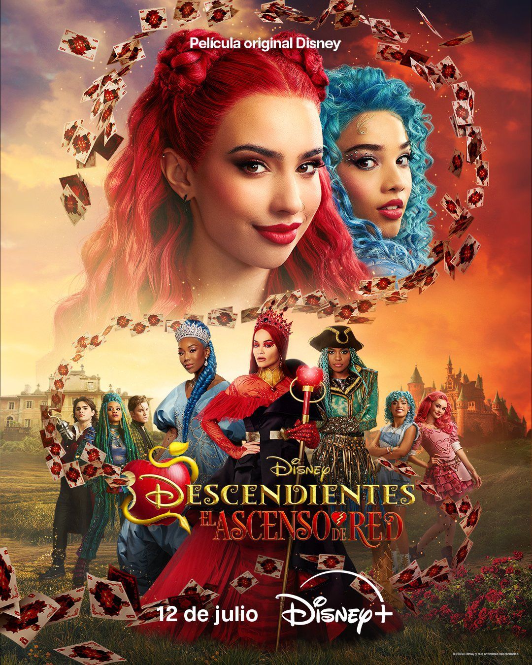 Descendientes: el ascenso de Red - Película 2023.mx
