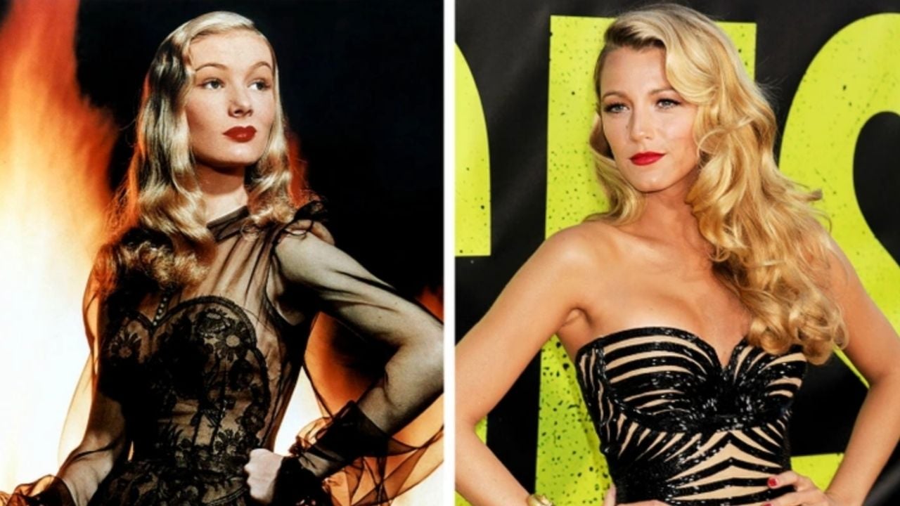 Veronica Lake y Blake Lively.