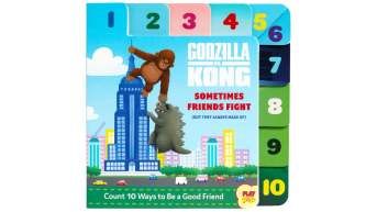 Libro de niños Godzilla y Kong: Sometimes Friends