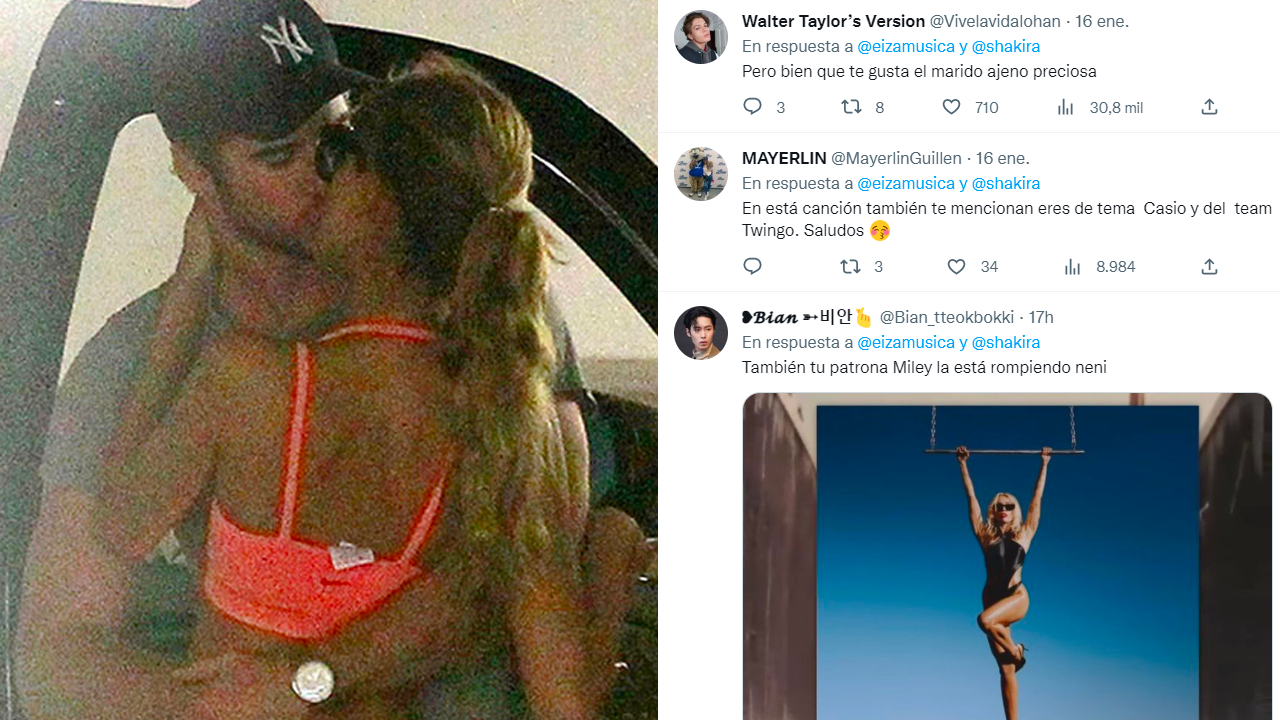 Eiza González lo publicó en Twitter.