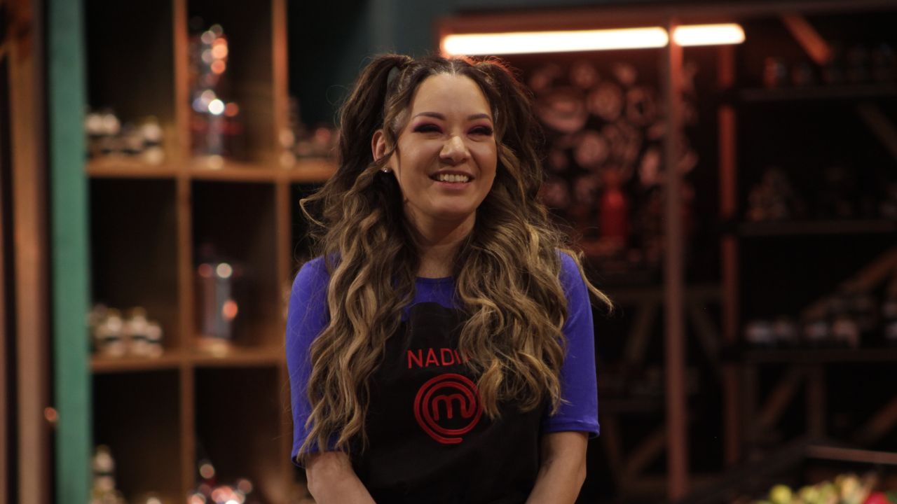 Nadia sigue en la contienda de 'Masterchef Celebrity México'.