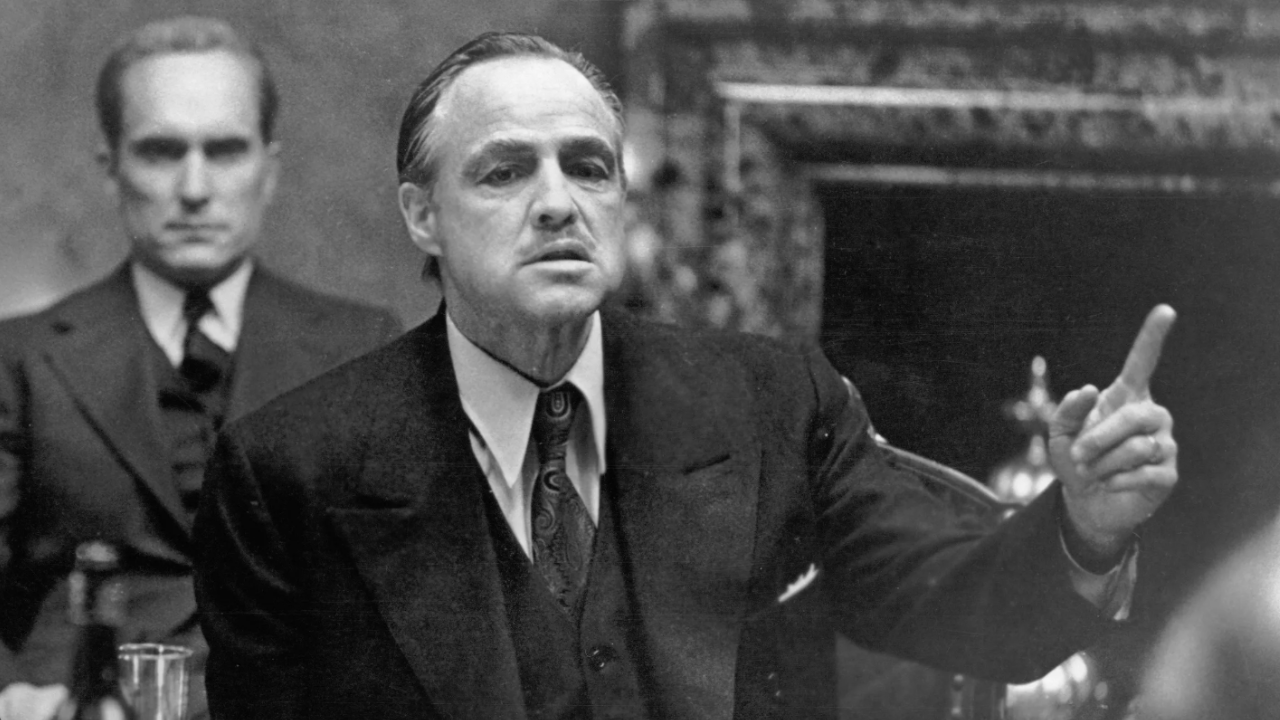 Marlon Brando en 'El Padrino'.